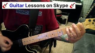 TED NUGENT CRAVE Guitar Lesson + How to play