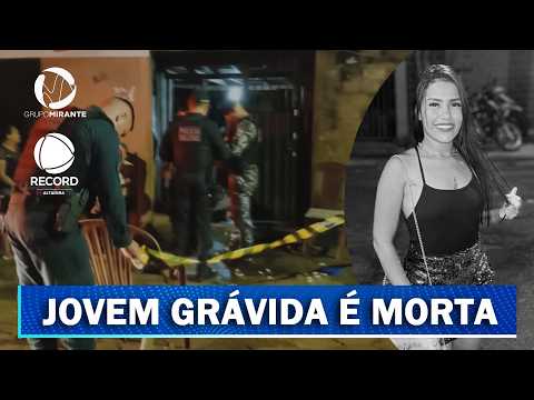JOVEM GRÁVIDA FOI  MORTA A TIROS NA FRENTE DA FAMÍLIA| Record Altamira - Grupo Mirante