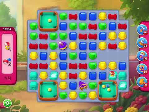 Homescapes level 12334 super hard no booster