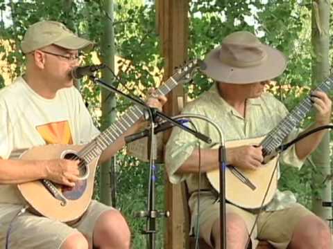 Edward Dick and Douglas Cameron at the First Ever CO Banjola Festival