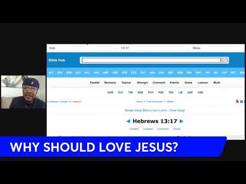 THE HANALYZER: WHY SHOULD  LOVE JESUS?