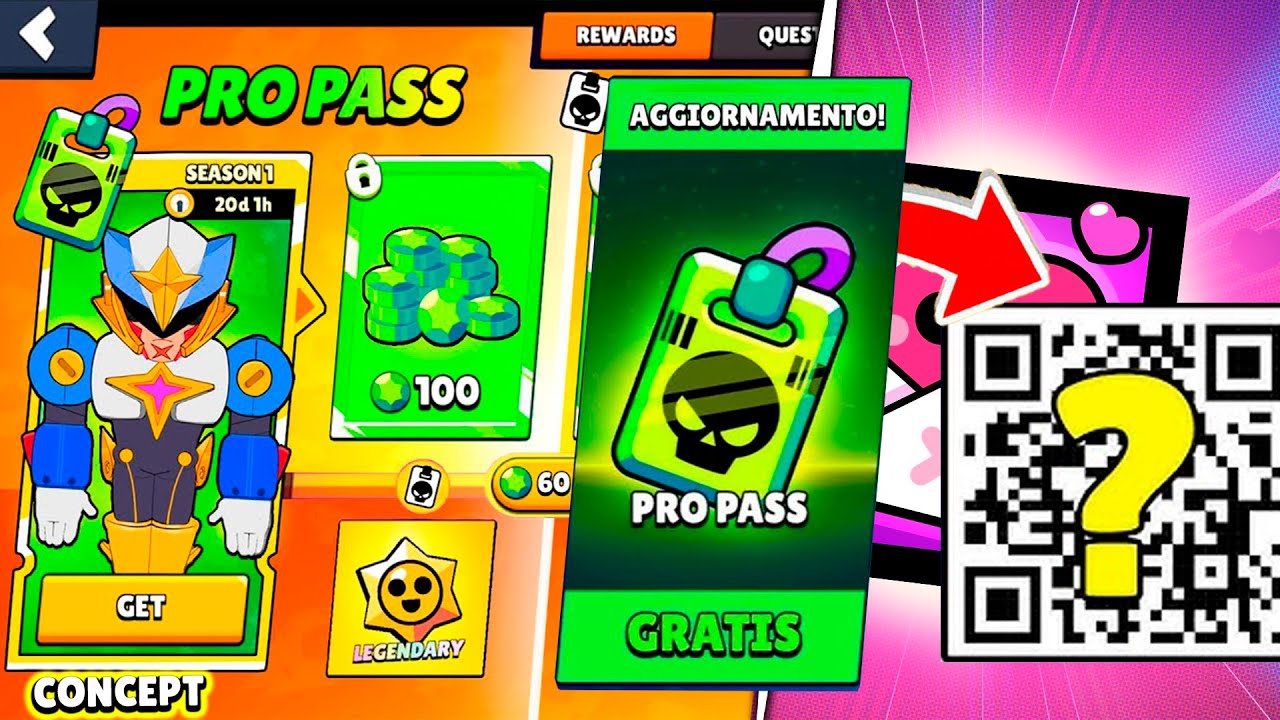 ATUALIZAÇÃO! NOVO CODIGO EXCLUSIVO LIBERADO!! NOVAS RECOMPENSAS de GRAÇA no PRO PASS no BRAWL STARS