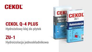 CEKOL Q-4 PLUS, CEKOL ZU-1 idealny duet!