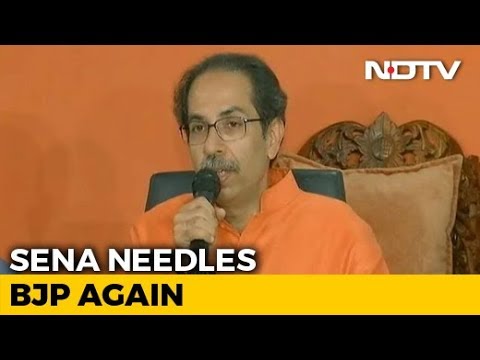 Shiv Sena Uses Iconic "Sholay" Dialogue To Needle Ally BJP