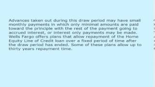 Wells Fargo Home Equity Lines Of Credit Explained 989