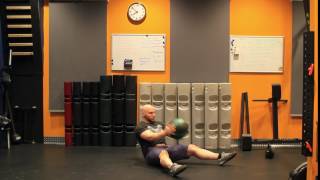 Medball - Split Situp