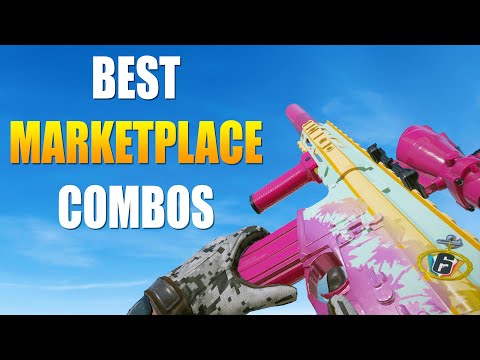 The BEST Weapon + Attachment Skin COMBINATIONS On R6 MARKETPLACE (Y10S3)