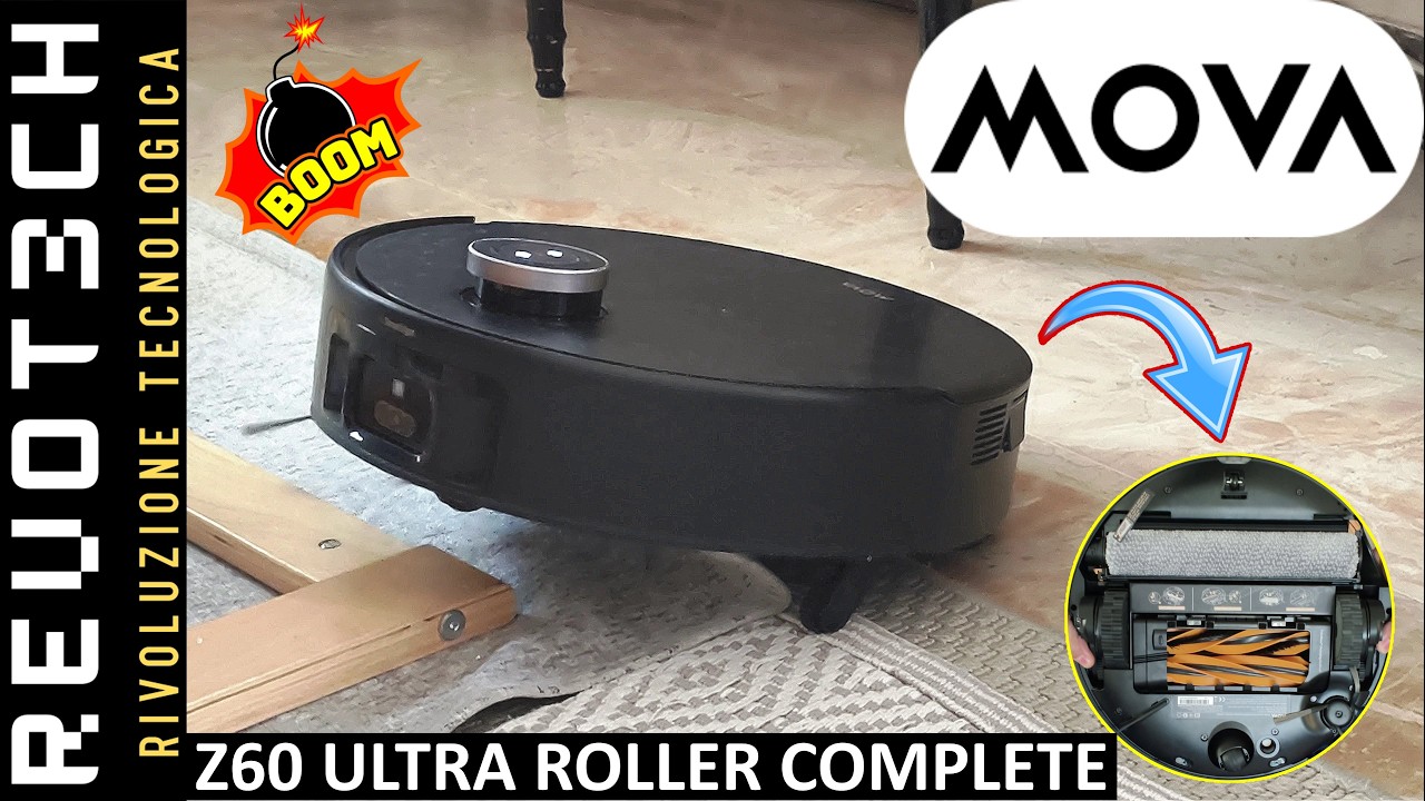 MOVA Z60 ULTRA ROLLER COMPLETE. TOP ASSOLUTO!