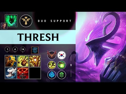Thresh Support vs Swain - KR Grandmaster Patch 26.01