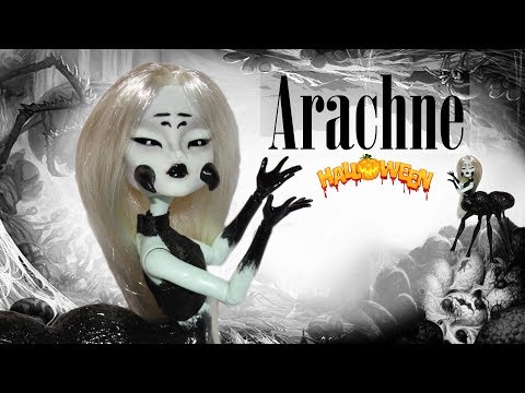 🎃🕷🕸HALLOWEEN  COLLAB🕸🕷🎃Arachne Custom OOAK Doll
