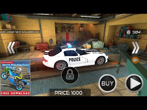 Police Drift Car Simulator 2018 | New Luxury Police Car Unlocked ∆ Android Gameplay #2