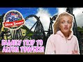 PRINCESS ANDRE ALTON TOWERS FAMILY TRIP SCARY