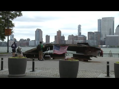 NJ Jersey City Sept. 11th. 2001 Waterfront Memorial Ceremony