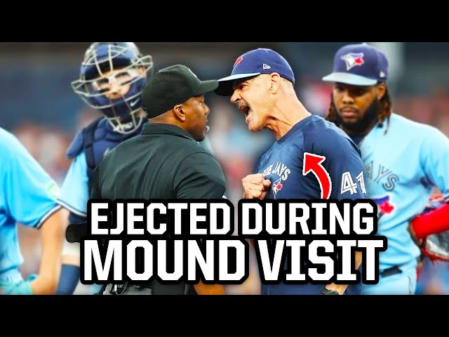 Blue Jays coach ejected while talking to pitcher, a breakdown