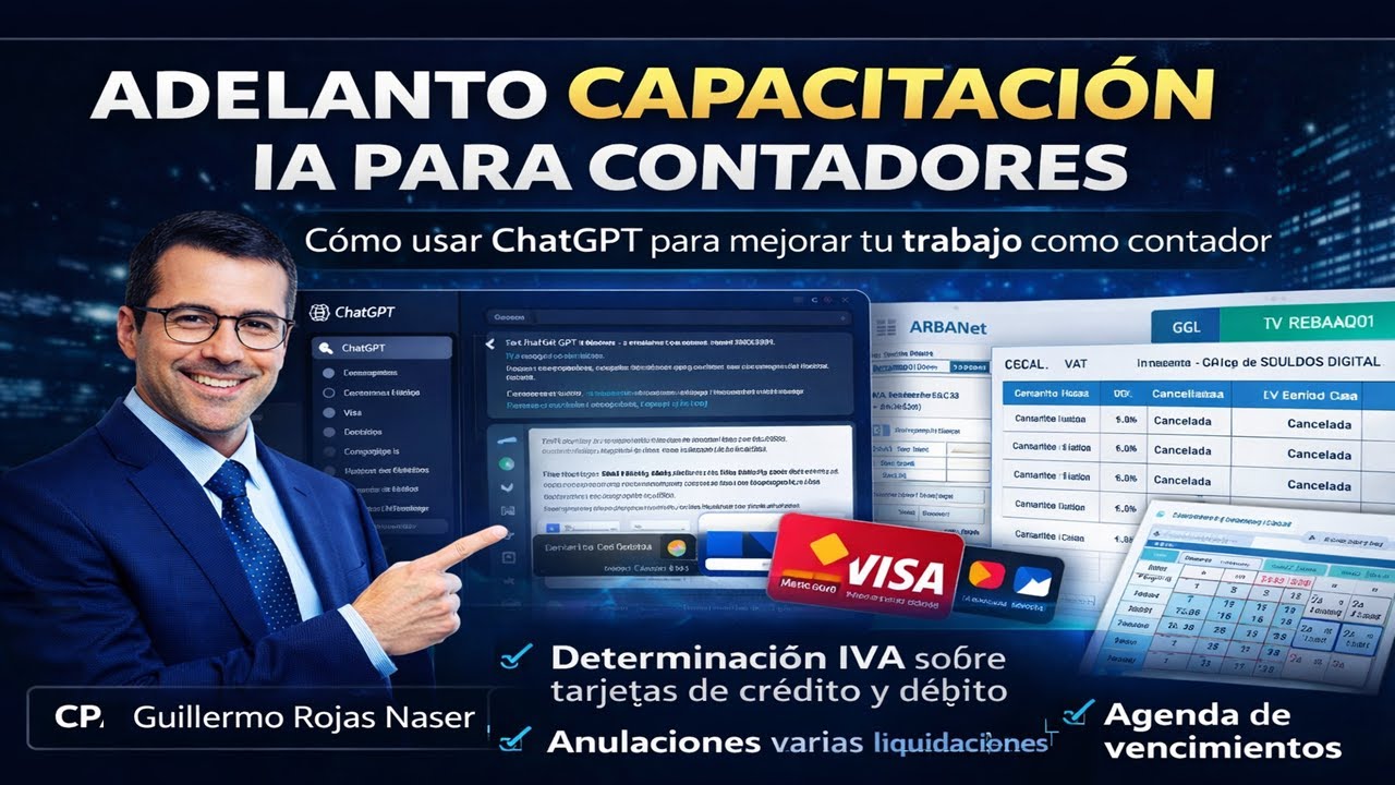 Adelanto capacitación IA para contadores