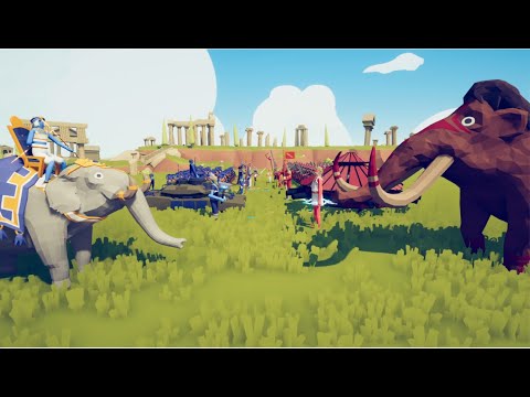 FACTION 🔥 WARS -  FACTION vs  FACTION - 🤗 Totally Accurate Battle Simulator TABS