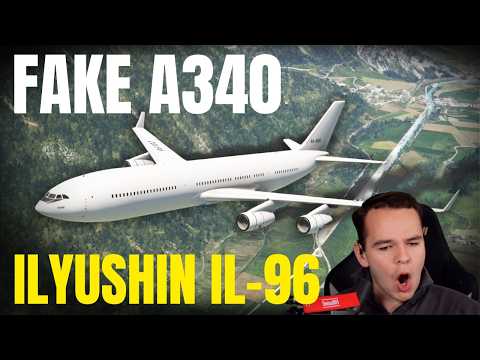 Flying The Russian Fake A340 - DISASTROUS Il-96