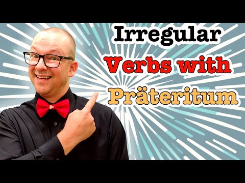 Easy Previous with Irregular Verbs – Be taught German with Herr Antrim