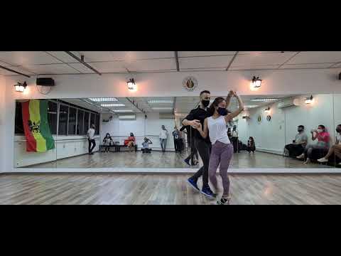 Caliente Dance Studio - Ali & Janey bachata demo to Grupo Extra - Ojala