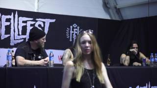 Prong press conference @ Hellfest 2017
