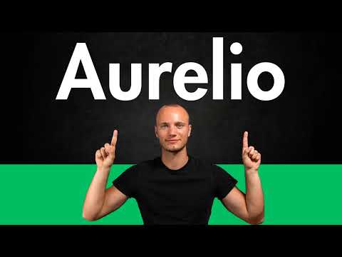 How to Pronounce AURELIO (Correctly)
