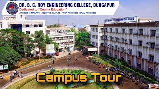 Dr BC Roy Engineering College Full Campus Tour | WBJEE/JELET/JEE 2024 Admission.