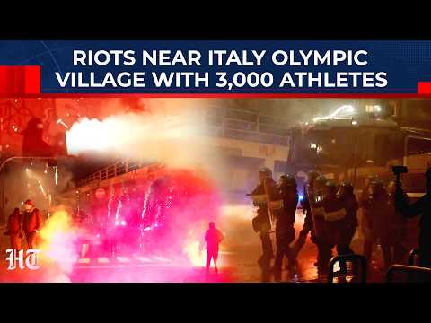 Italy Winter Olympics: Rioting Near Milan Games Village With 3,000 Athletes; Trains Also Sabotaged