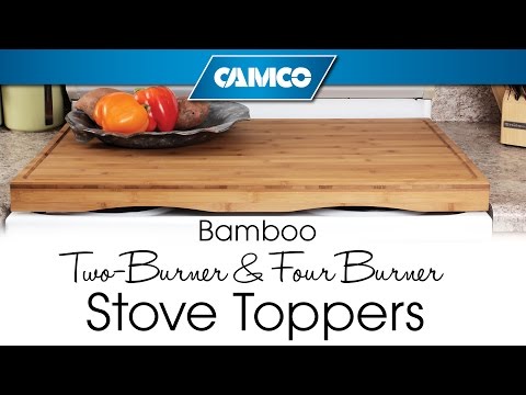 Bamboo Two-Burner & Four-Burner Stove Toppers