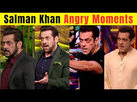 Salman Khan’s Wildest Outbursts on Bigg Boss Seasons 5-18 Angry Moments