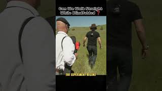 Can anyone walk in a straight line while blindfolded❓|Fact Check|#mythbusters #sciencefacts #science