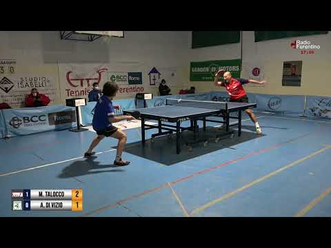 M. TALOCCO vs A. DI VIZIO - CAMPIONATO NAZIONALE SERIE B2 GIRONE H 5ª Giornata, 04-12-2021.