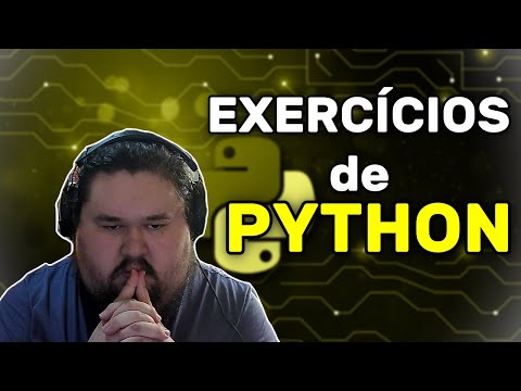RESOLVENDO EXERCÍCIOS de PYTHON | Exercícios para INICIANTES | FOR, WHILE, FUNÇÕES e MAIS!