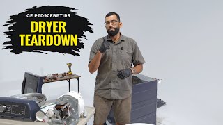 GE Profile PTD90EBPT1RS Electric Dryer — Full Teardown & Repair Guide | Every Failure Exposed