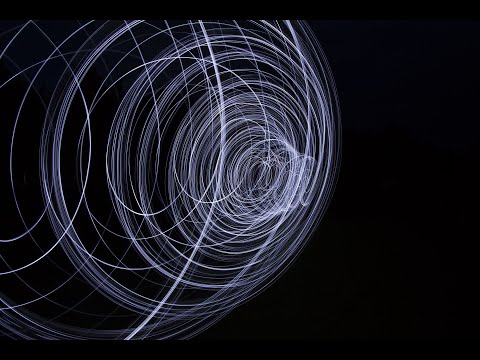 Lichtfotografie Anleitung Einstellung - Lichtmalerei Fotografie - Lightpainting mit Taschenlampe