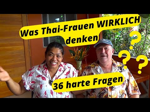 Uwe has 36 tough questions😲 My wife answers me and the Farangs: The truth hurts! 😂