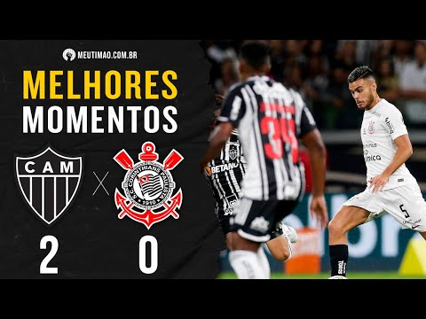 Atlético-MG 2x0 Corinthians | Melhores momentos | Oitavas de Final da Copa do Brasil 2023
