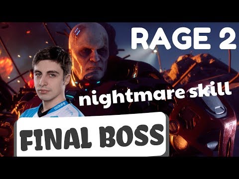 Rage 2 Final Boss and Ending - Nightmare