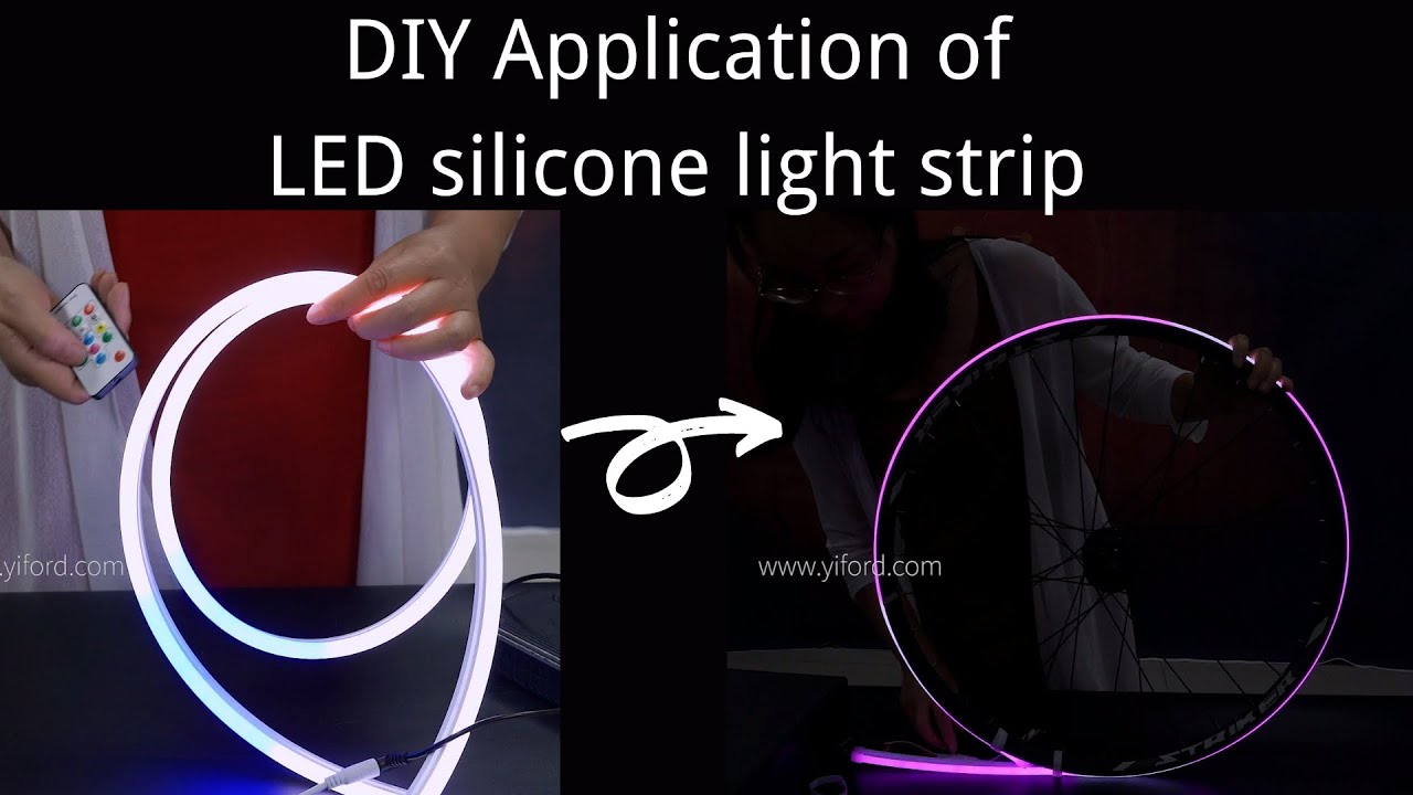 0817 silicone sleeve DIY LED silicone light strip