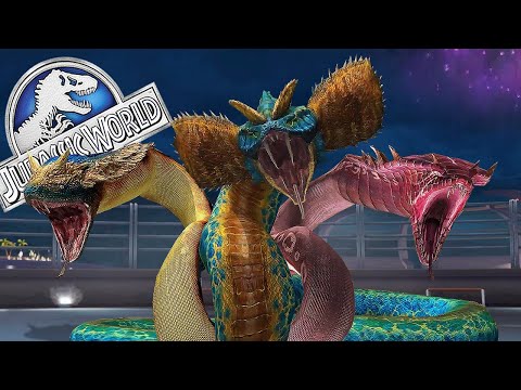 NEW !! DILOPHOBOA VS TITANOBOA VS GIGANTOPHIS | SNAKE TOURNAMENT || JURASSIC WORLD THE GAME