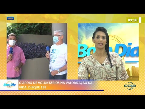 O apoio dos voluntários na valorização da vida (Disque 188) 08 04 2021