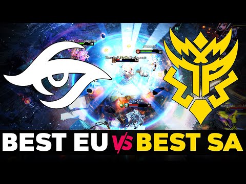 TEAM SECRET vs THUNDER PREDATOR - BEST EU vs BEST SA TEAM - ONE Esports Dota 2 Singapore Major