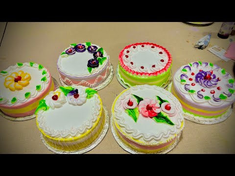 RAINBOW 🌈 CAKES NEW DESIGNS ||  NEW MULTICOLOR CAKES DECORATIONS BY @AHMARBAKERS