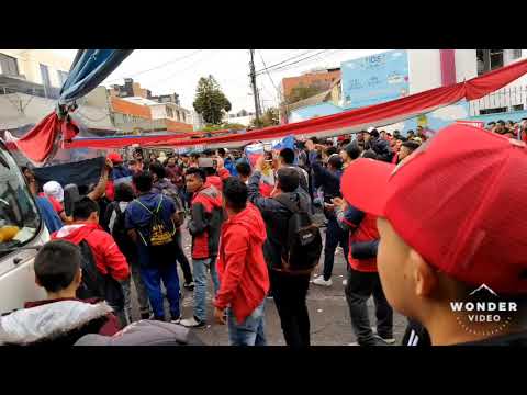 "Marea Roja - El Nacional 2020. Previa y Recibimiento vs. Fénix (Uru)" Barra: Marea Roja &bull; Club: El Nacional