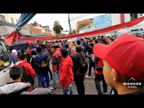 "Marea Roja - El Nacional 2020. Previa y Recibimiento vs. Fénix (Uru)" Barra: Marea Roja • Club: El Nacional