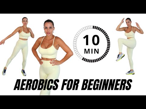 10 Min Aerobics For Beginners | Morning Energy Booster | Aerobic Exercises