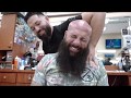 CRAZY Barbershop Therapy Fixes 20 YEARS SHOULDER PAIN