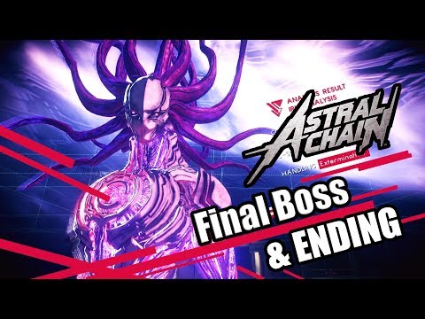 Astral Chain - Final Boss (Noah Prime), ENDING, & Post Credit Scene | Nintendo Switch Gameplay