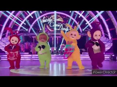 Teletubbies Dancing To "Jingle At The Window"
