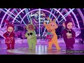 Teletubbies Dancing To Jingle At The Window