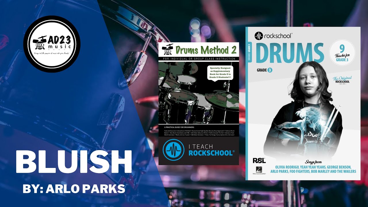 Bluish | Rockschool Drums Grade 3 2024